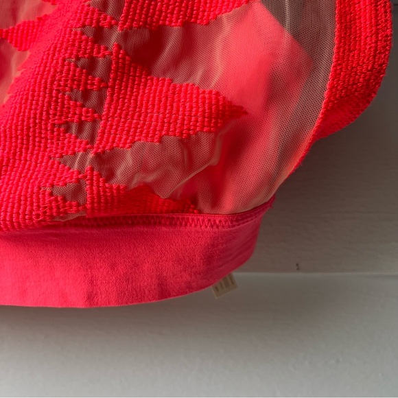 Free People FP Movement Vibrant Pink Sheer Women's Top - Picture 4 of 15